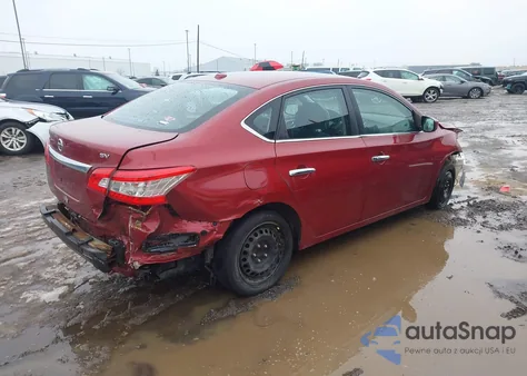 2015 Nissan Sentra Fe+ S/S/Sl/Sr/Sv from USA, damaged, VIN 3N1AB7AP0FL668169